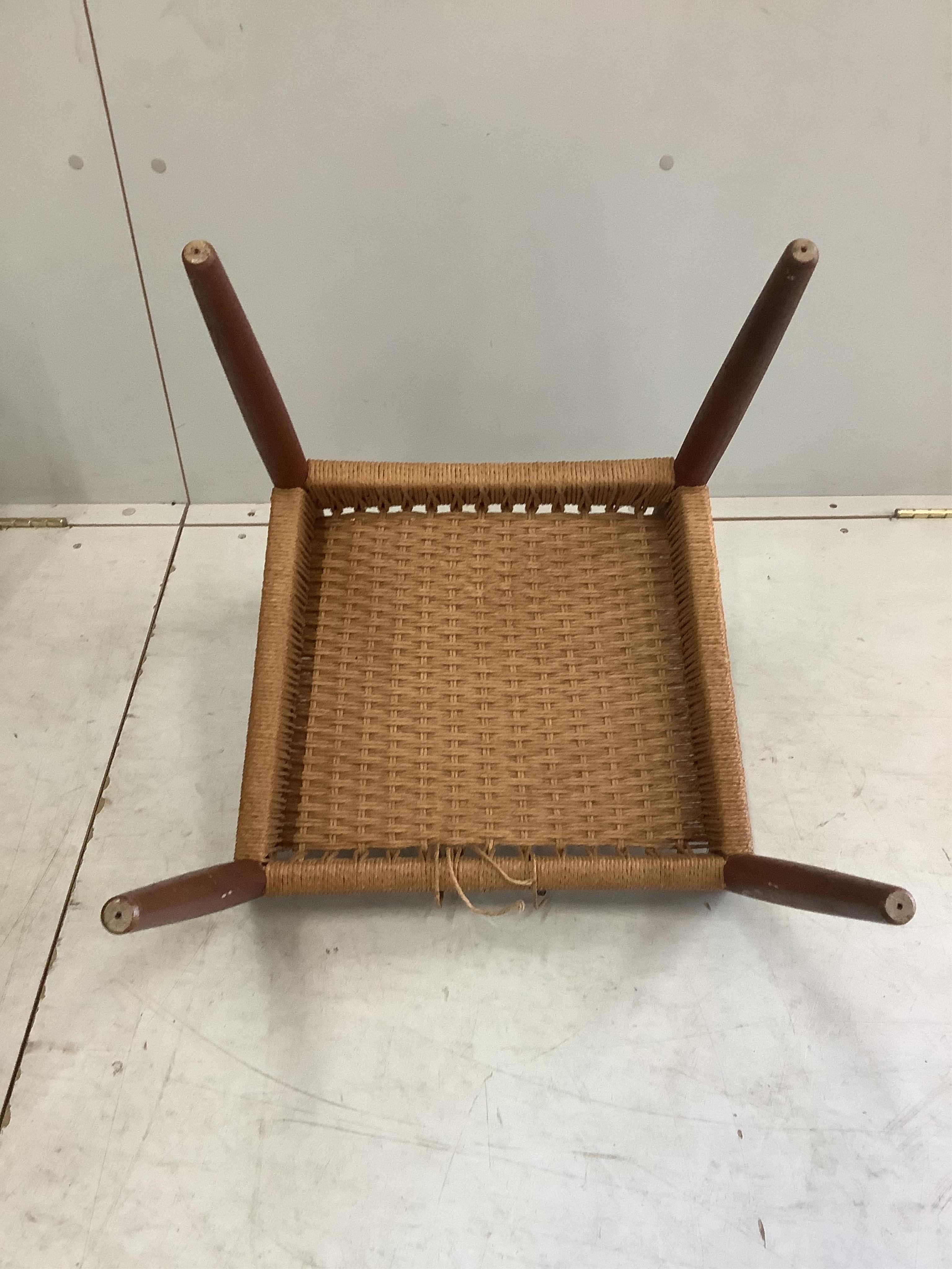 Arne Hovnand Olsen for Mogens Kold, a set of six dining chairs, width 48cm, depth 40cm, height 73cm